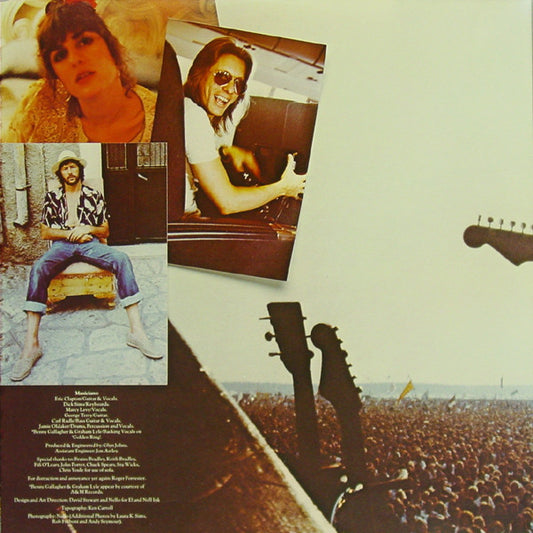 Eric Clapton : Backless (LP, Album, Spe)