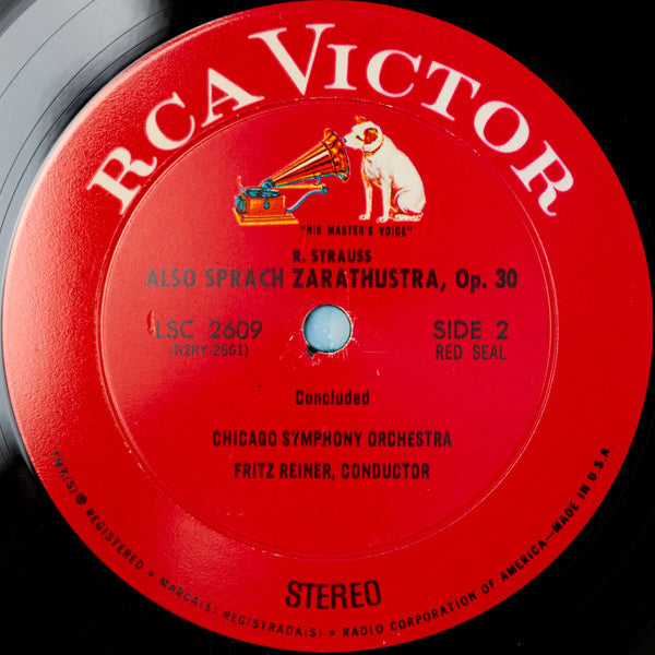 Fritz Reiner, Chicago Symphony Orchestra, Richard Strauss : Also Sprach Zarathustra (LP, Album, RP)