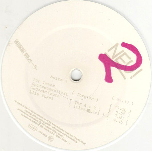Neu! : Neu! 2 (LP, Album, RE, Whi)