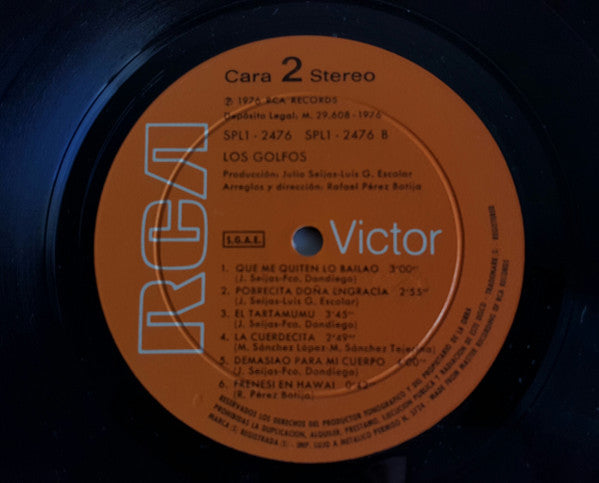 Los Golfos : Que Pasa Contigo, Tio  (LP, Album)