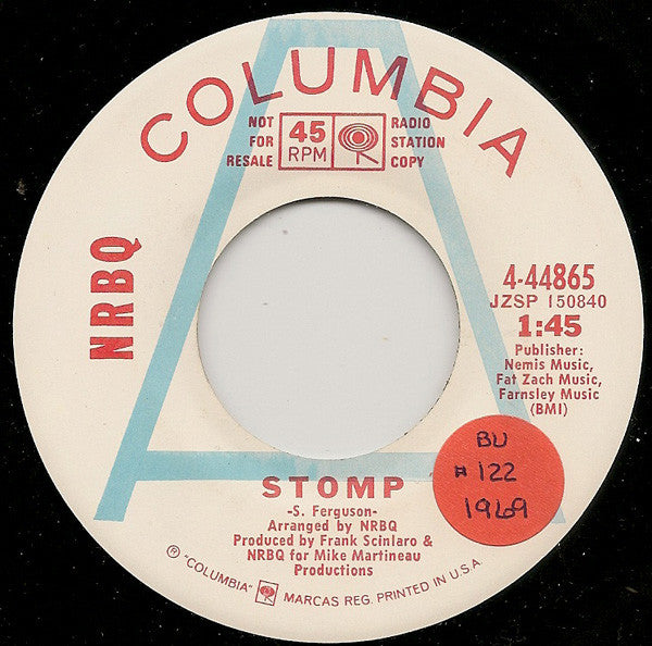 NRBQ : Stomp (7", Single, Promo)