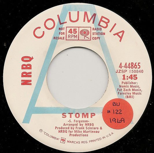 NRBQ : Stomp (7", Single, Promo)