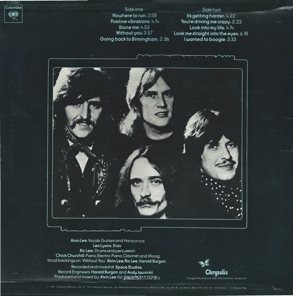 Ten Years After : Positive Vibrations (LP, Album)