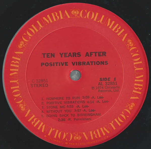 Ten Years After : Positive Vibrations (LP, Album)
