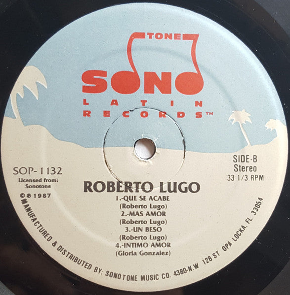 Roberto Lugo : El Galan De La Salsa (LP, Album)