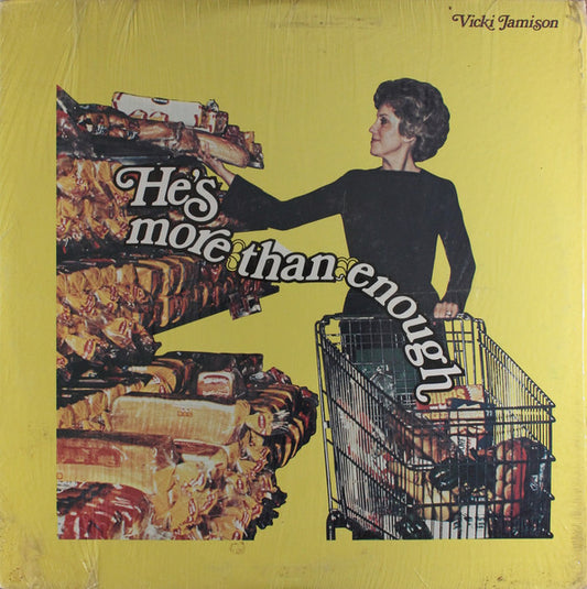 Vicki Jamison - He's More Than Enough vinyl record, LP (Near Mint (NM or M-)) | Lulo Records