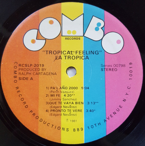 La Trópica : Tropical Feeling (LP, Album)