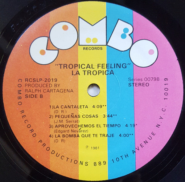 La Trópica : Tropical Feeling (LP, Album)