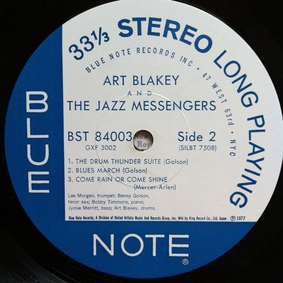 Art Blakey & The Jazz Messengers : Art Blakey And The Jazz Messengers (LP, Album, Ltd, RE)