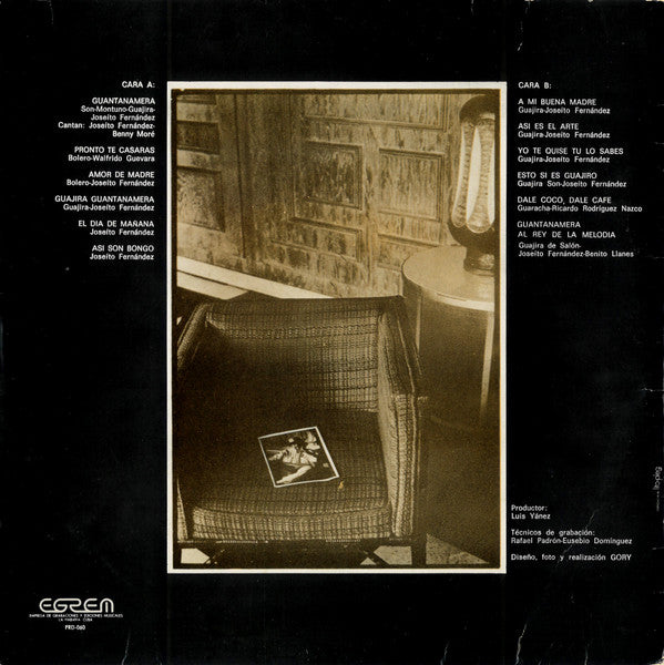 Joseíto Fernández : Homenaje Póstumo A Joseíto Fernández (Creador De La Guantanamera) (LP, Album, Comp)