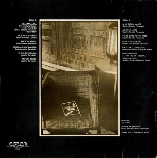 Joseíto Fernández : Homenaje Póstumo A Joseíto Fernández (Creador De La Guantanamera) (LP, Album, Comp)