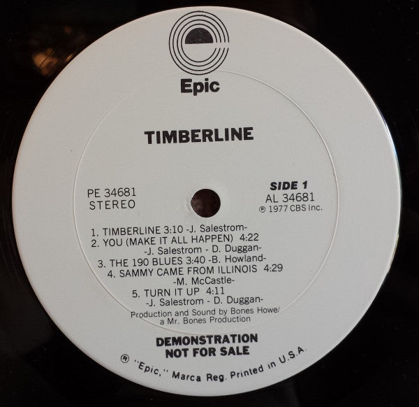 Timberline : The Great Timber Rush (LP, Album, Promo, Ter)