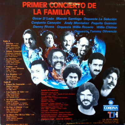 Various - Primer Concierto De La Familia TH vinyl record, LP (Very Good (VG)) | Lulo Records