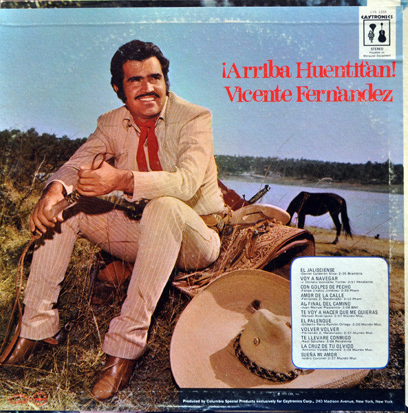 Vicente Fernàndez* : ¡Arriba Huentitàn! (LP, Album)