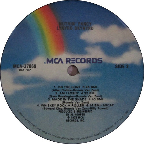 Lynyrd Skynyrd : Nuthin' Fancy (LP, Album, RE)