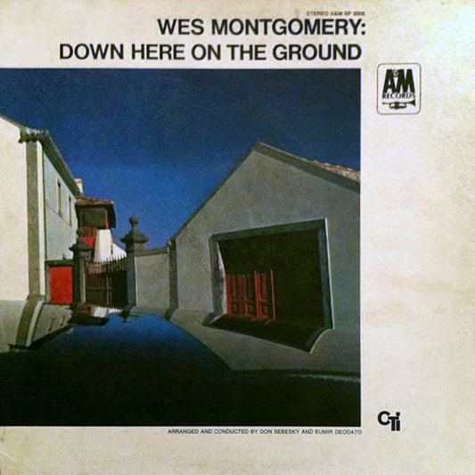 Wes Montgomery : Down Here On The Ground (LP, Album, Gat)