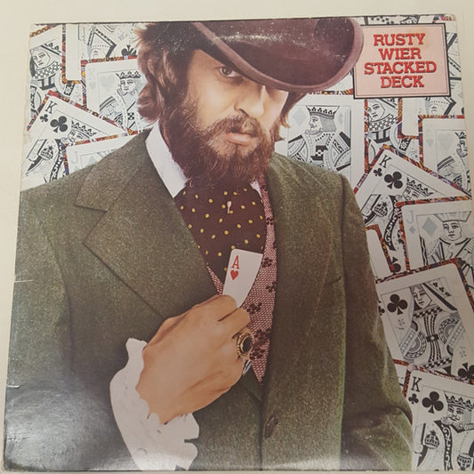 Rusty Wier - Stacked Deck vinyl record, LP (Near Mint (NM or M-)) | Lulo Records