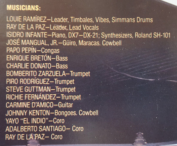 Louie Ramirez Y Su Orquesta* - Ray De La Paz : Sabor Con Clase (LP, Album)