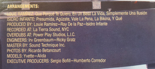 Louie Ramirez Y Su Orquesta* - Ray De La Paz : Sabor Con Clase (LP, Album)