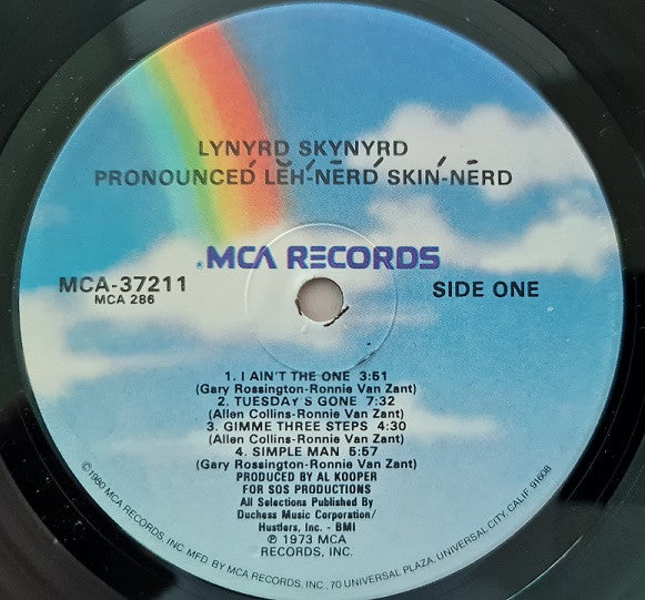 Lynyrd Skynyrd : (Pronounced 'Lĕh-'nérd 'Skin-'nérd) (LP, Album, RE)