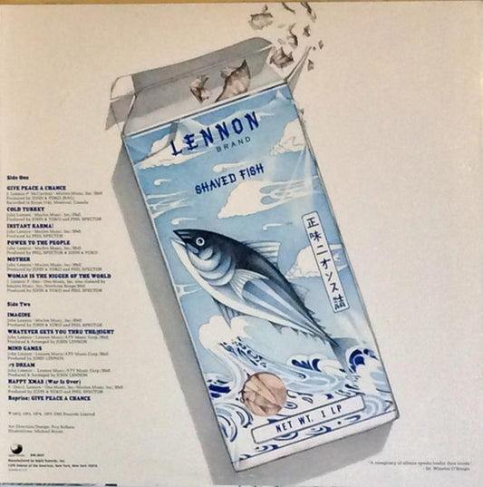 John Lennon, John Lennon, The Plastic Ono Band - Shaved Fish vinyl record, LP (Near Mint (NM or M-)) | Lulo Records