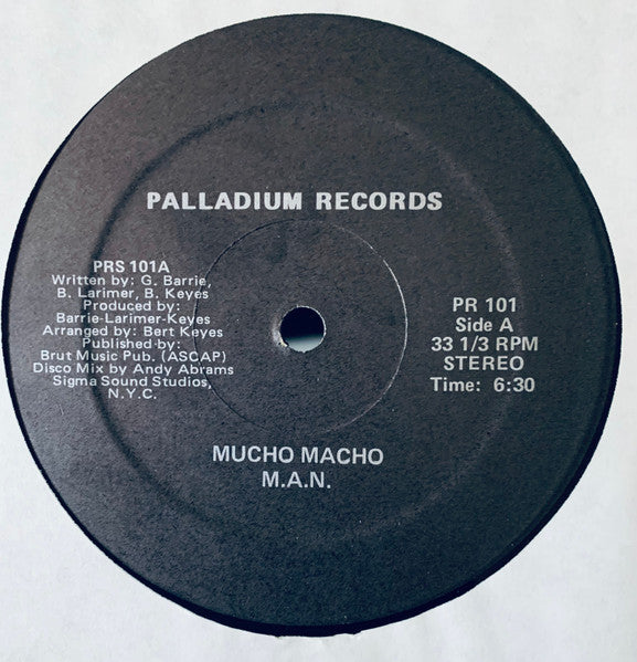 M.A.N. (2) : Mucho Macho (12", Single)