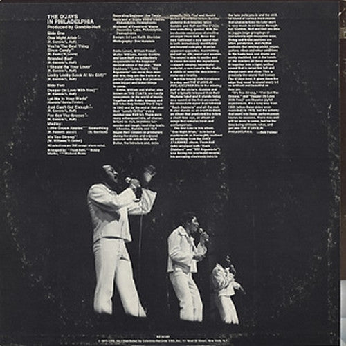 The O'Jays : In Philadelphia (LP, Album, RE)