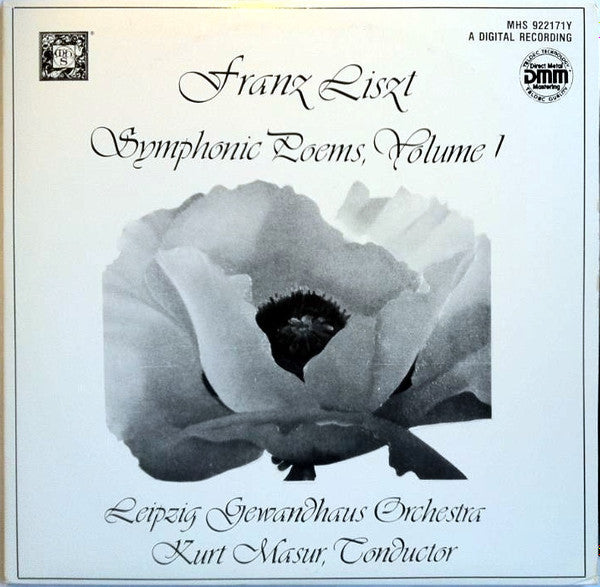 Franz Liszt /  Gewandhausorchester Leipzig, Kurt Masur : Symphonic Poems, Volume I (2xLP, Comp, RE, Gat)