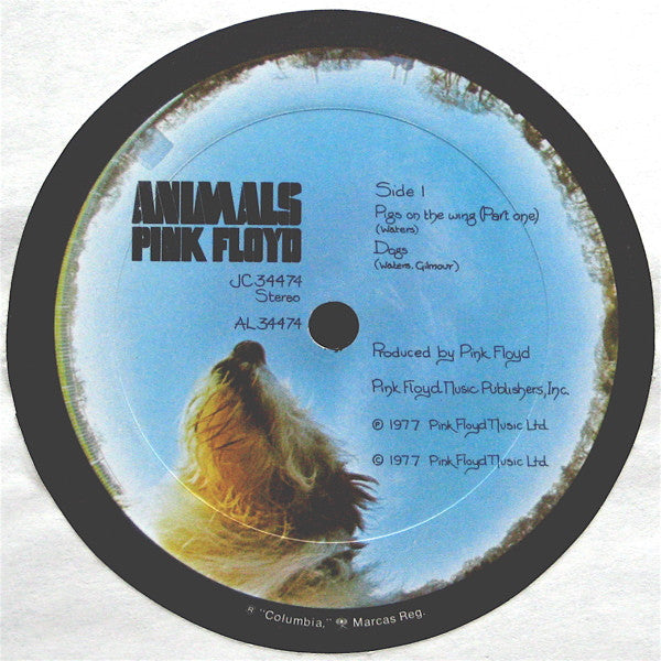 Pink Floyd : Animals (LP, Album, 1st)