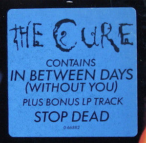 The Cure : In Between Days (12", Single, Red)