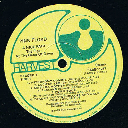 Pink Floyd : A Nice Pair (LP, Album, RE + LP, Album, RE + Comp)