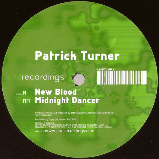 Patrick Turner : New Blood / Midnight Dancer (12")