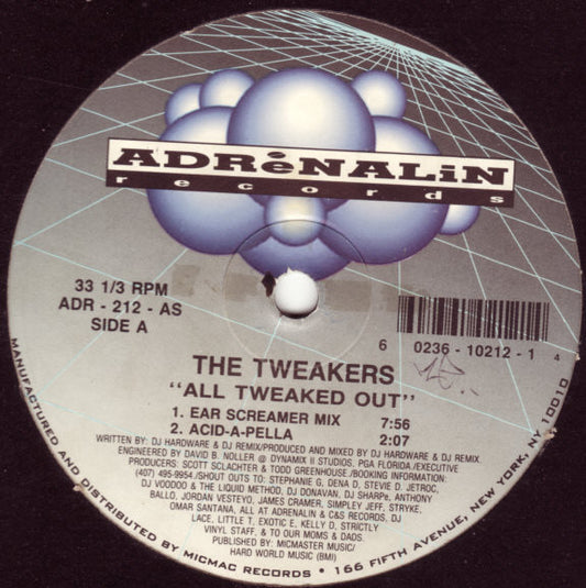 The Tweakers : All Tweaked Out (12")