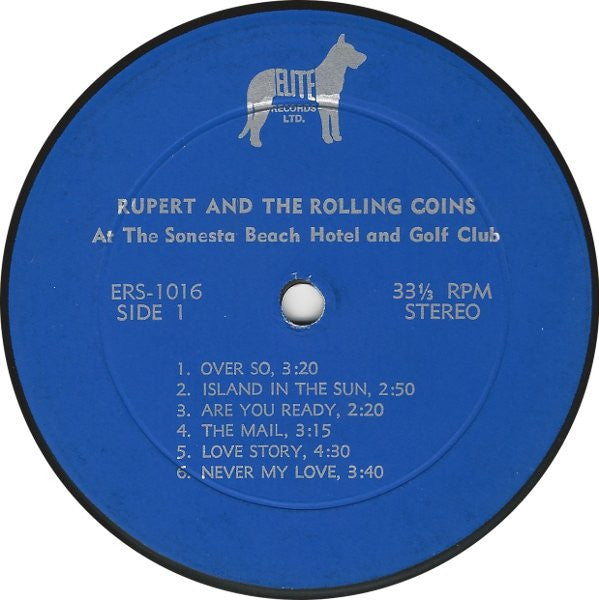 Rupert And The Rolling Coins : At The Sonesta Beach Hotel And Golf Club (LP, Album)