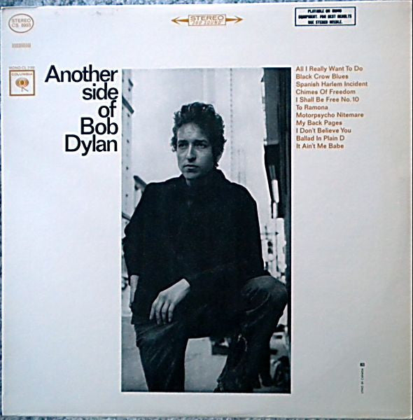 Bob Dylan : Another Side Of Bob Dylan (LP, Album)