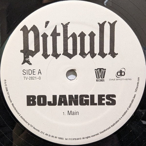 Pitbull : Bojangles (12")
