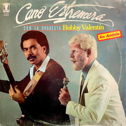 Cano Estremera Con La Orquesta De Bobby Valentín* : En Acción (LP, Album)
