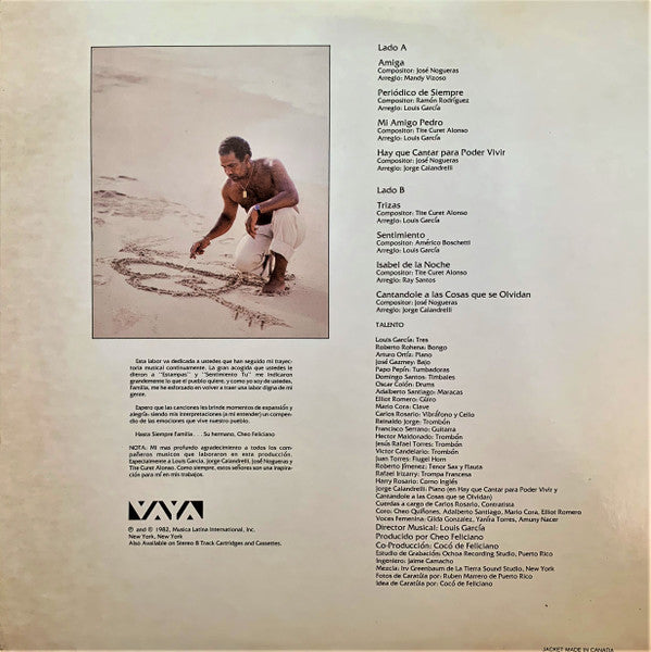 Cheo Feliciano : Profundo (LP, Album)