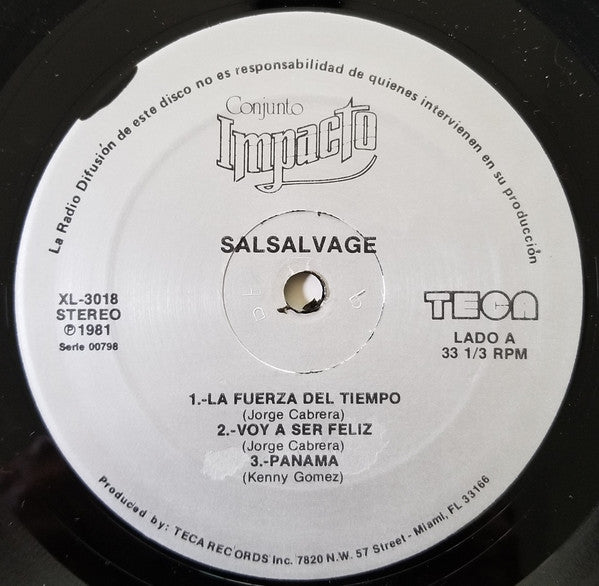 Conjunto Impacto : Salsalvaje (LP, Album)