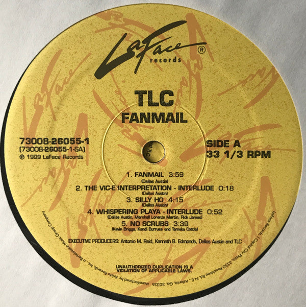 TLC : Fanmail (2xLP, Album)