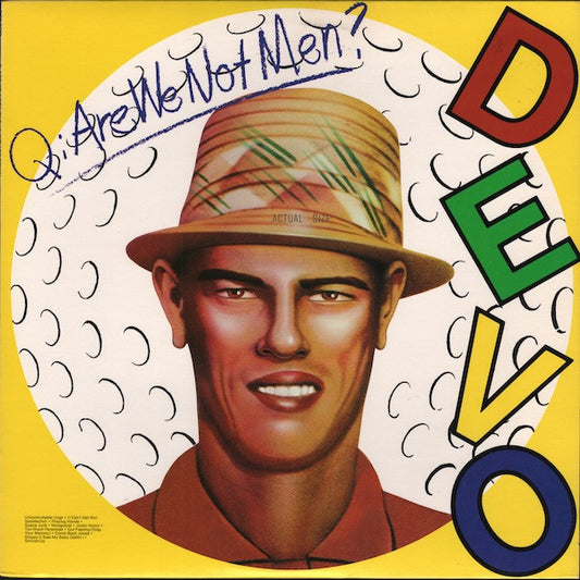 Devo - Q: Are We Not Men? A: We Are Devo! vinyl record, LP (Very Good Plus (VG+)) | Lulo Records