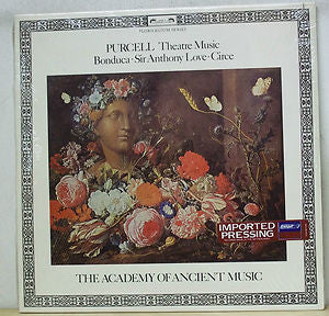 Henry Purcell - The Academy Of Ancient Music : Theatre Music Vol II (Bonduca • Sir Anthony Love • Circe) (LP)