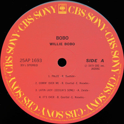 Willie Bobo : Bobo (LP, Album)