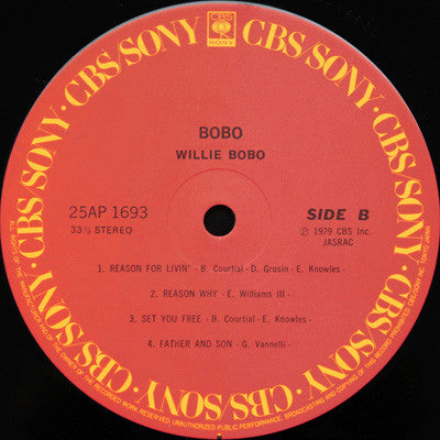 Willie Bobo : Bobo (LP, Album)