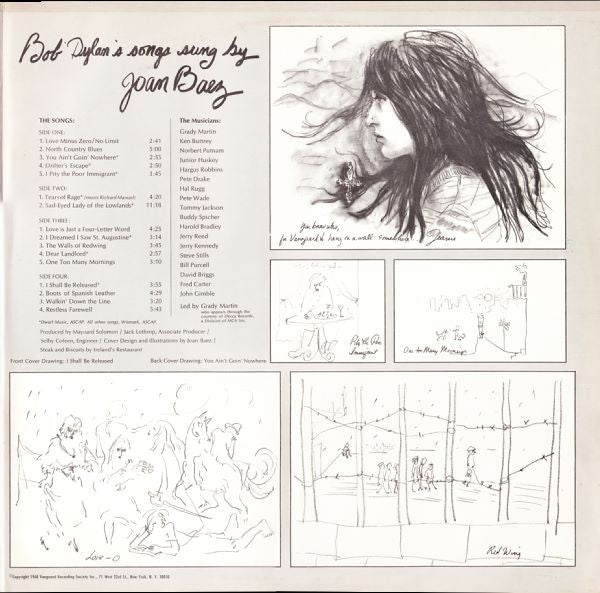 Joan Baez : Any Day Now (2xLP, Album, RE)