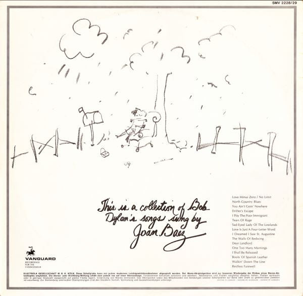 Joan Baez : Any Day Now (2xLP, Album, RE)