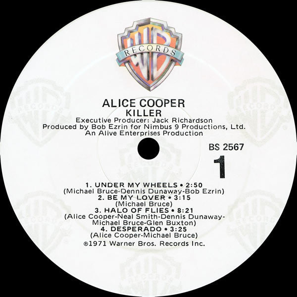 Alice Cooper : Killer (LP, Album, RE)