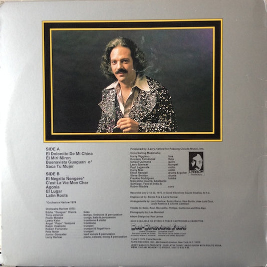 Orchestra Harlow : El Judio Maravilloso (LP, Album)