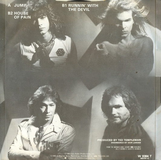 Van Halen - Jump! vinyl record, 12" (Very Good Plus (VG+)) | Lulo Records