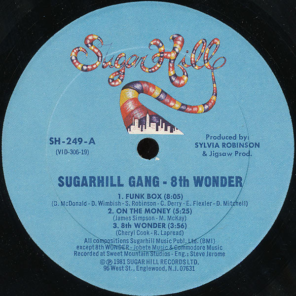 Sugarhill Gang : 8th Wonder (LP, Album, Bes)
